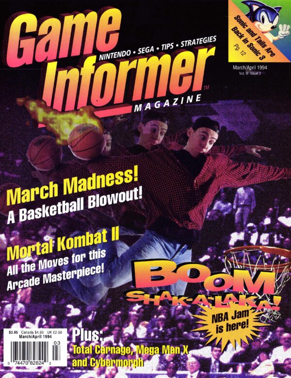 Game Informer Issue 15 (March April 1994) cover